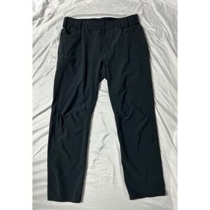 Under Armour Storm Enduro Tactical Pants Mens 36x32 Black Ripstop 1379200-001